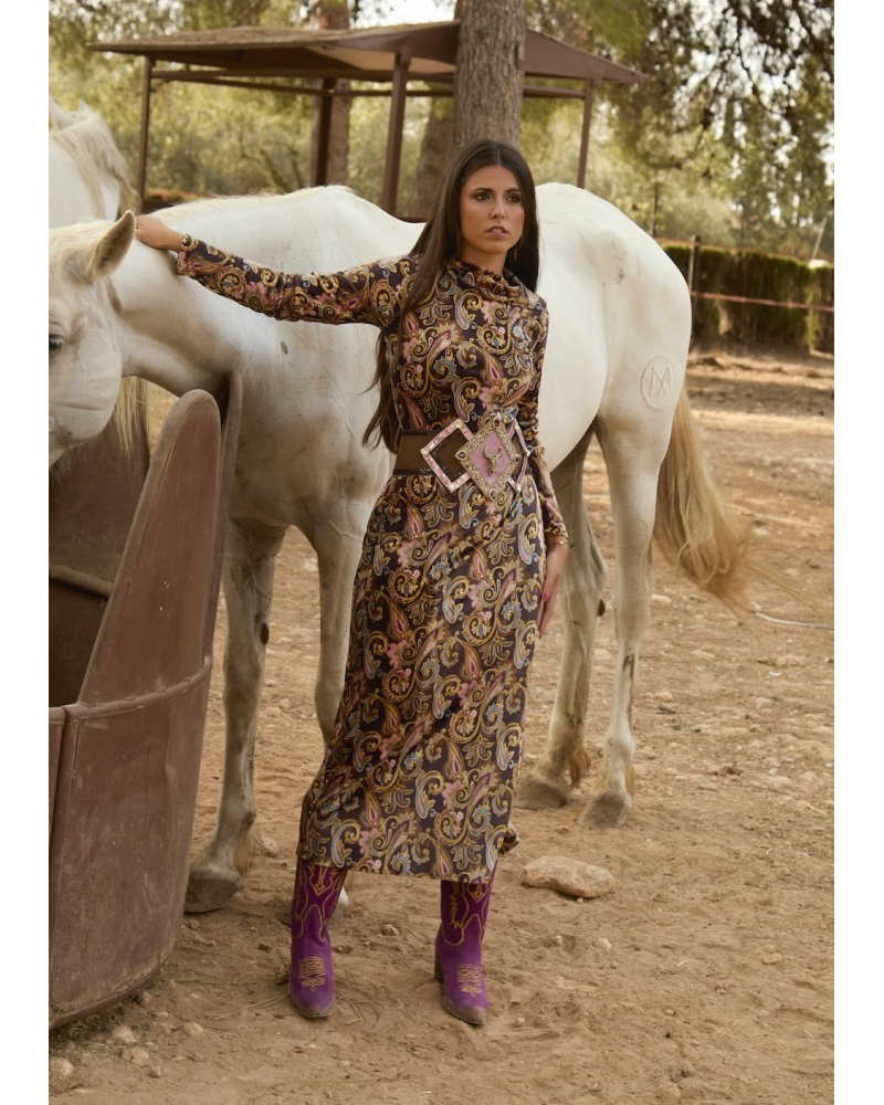 Long dress magnolia 2
