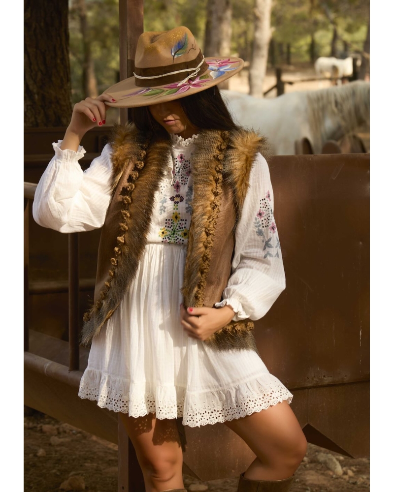 Long Gladiolus Vest