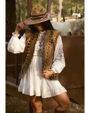 Long Gladiolus Vest