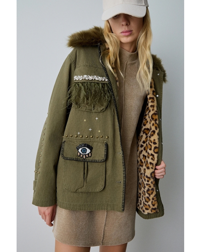 Parka Militar Tachuelas