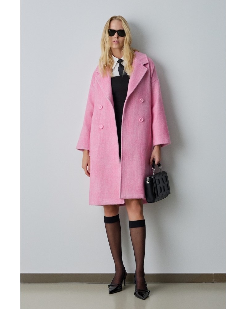 Longue manteau de gomme