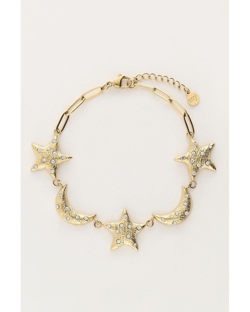 Bracelet en étoile et à zirconïvé Luna