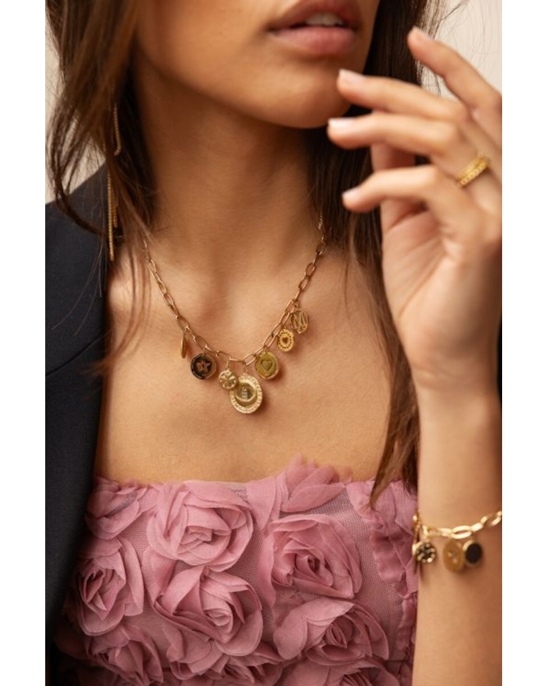 Collar Monedas Oro 2