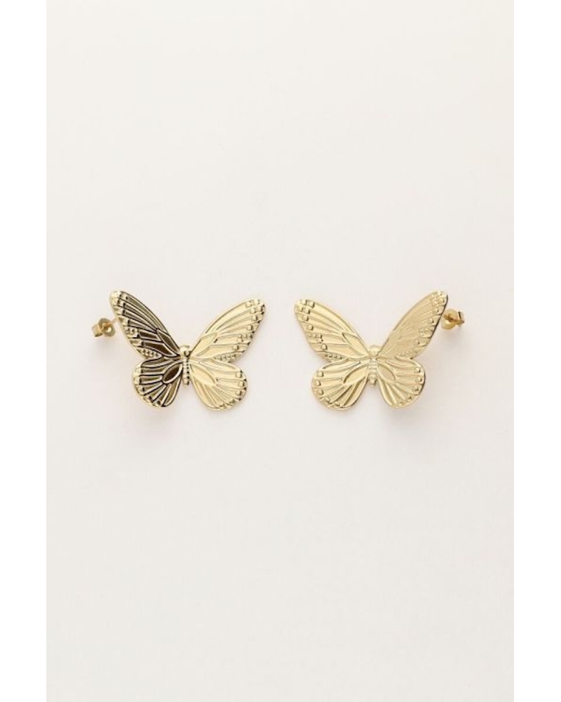 Pendientes Mariposa Oro 2