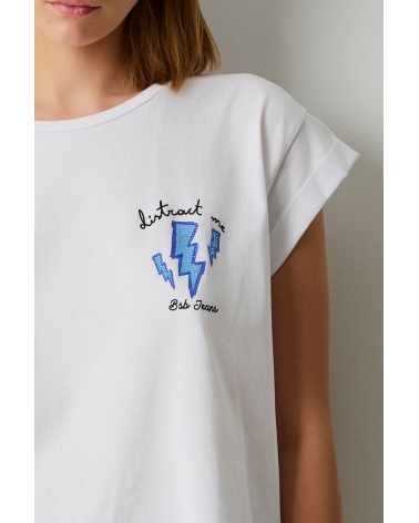 T-shirt eye strass