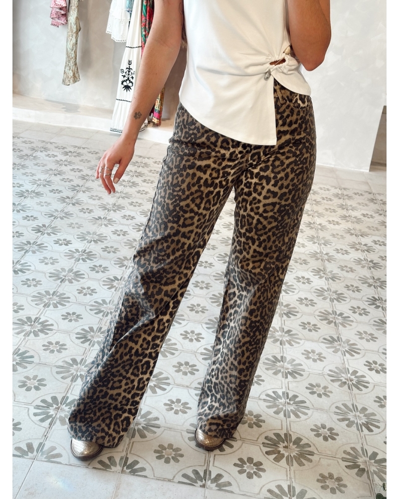 Pantalón Elastico Leopardo 2