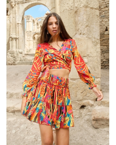 Red positan set