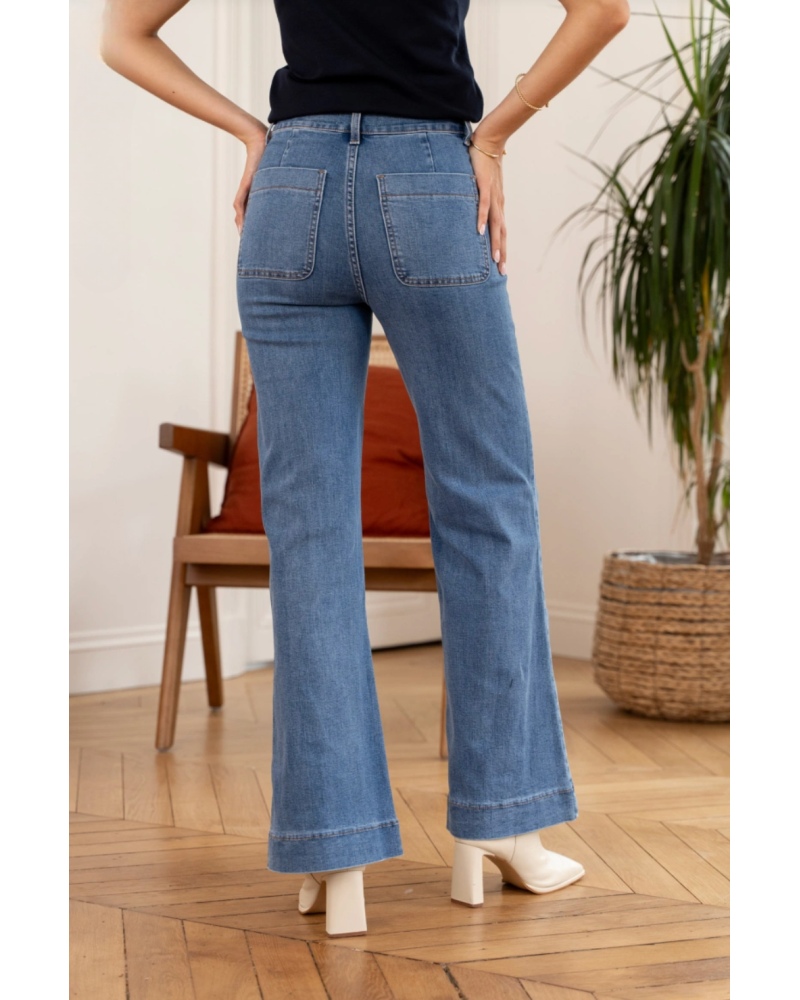 Blue cowboy pockets