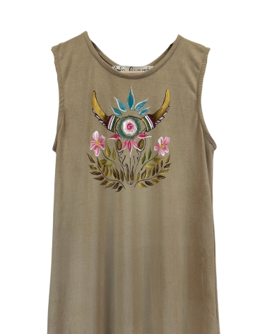 Asymmetric dress serendipia