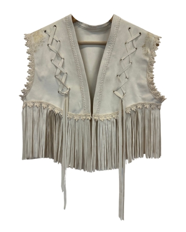 Boho Vest shines without fear