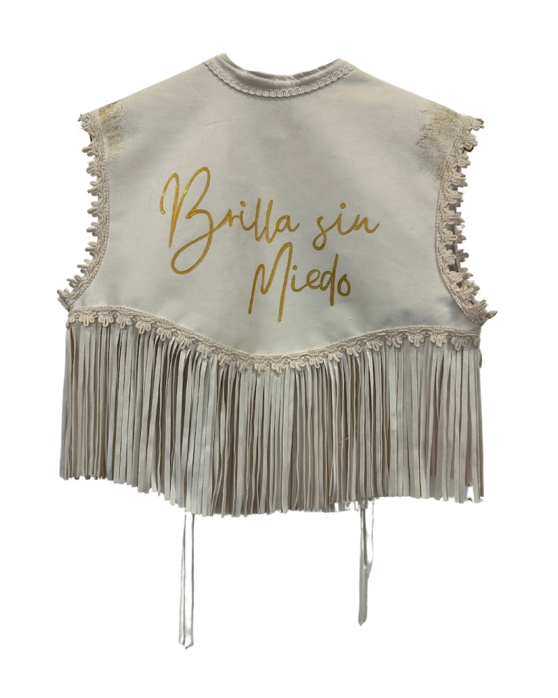 Boho gilet brille sans peur