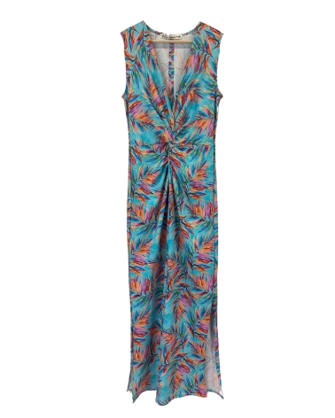 Robe longue tropicale
