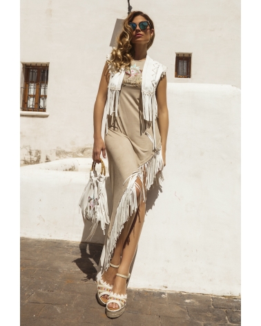 Asymmetric dress serendipia