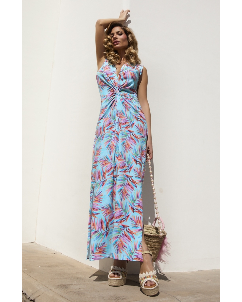 Tropical long dress 2
