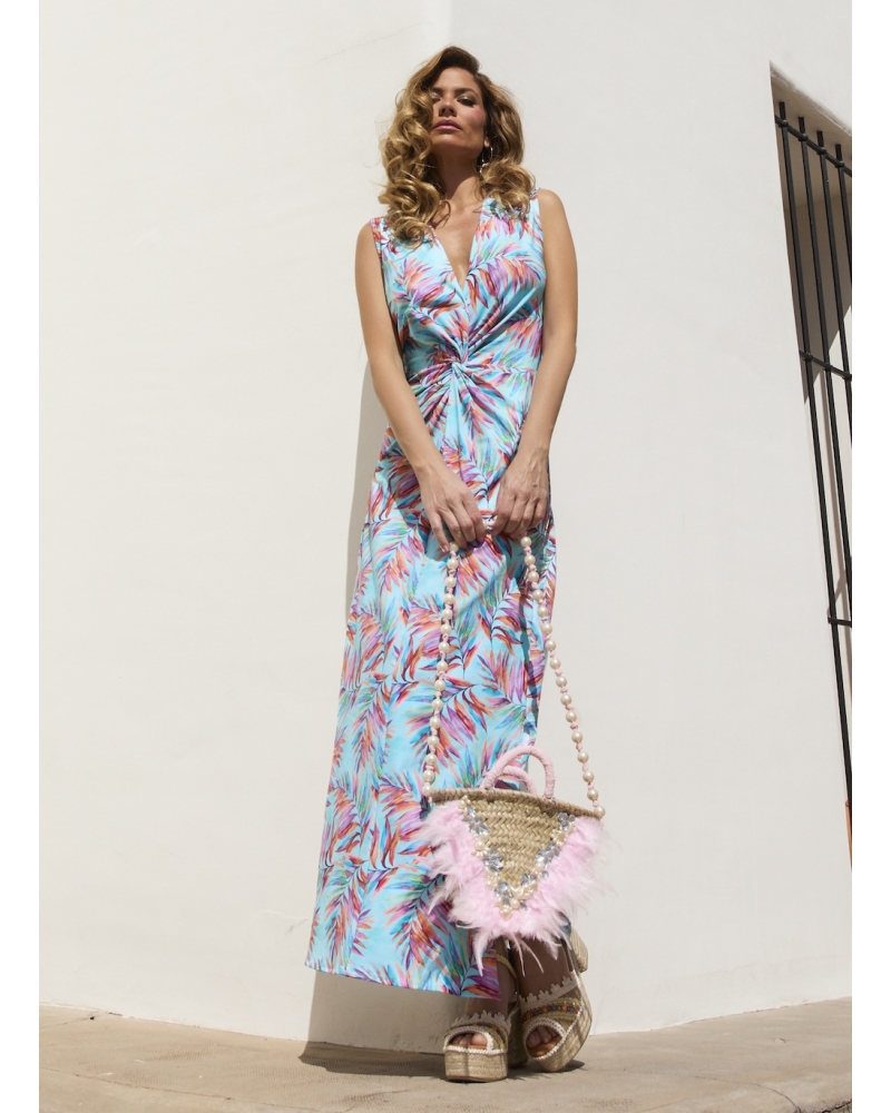 Tropical long dress