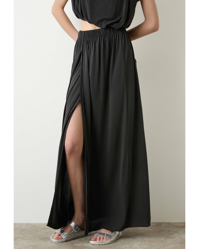 Falda Maxi Negra 2