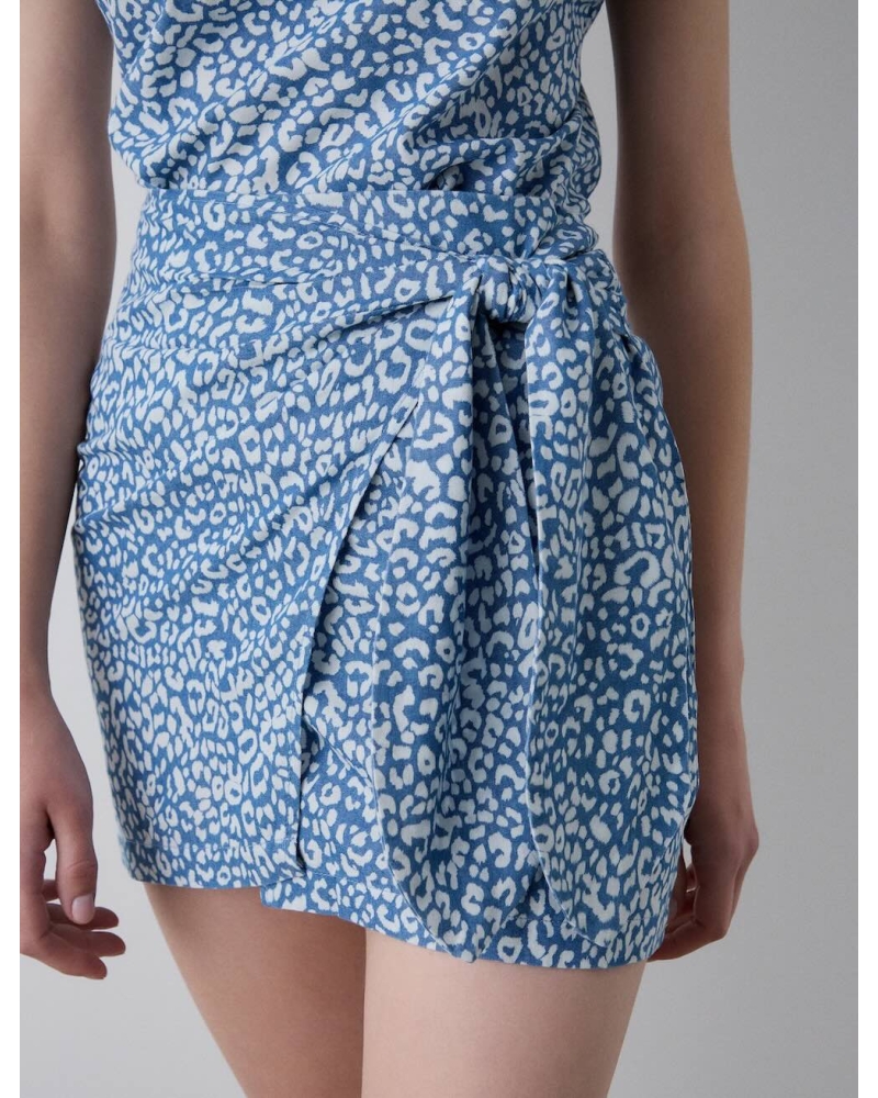 Falda Jean Leopardo 2