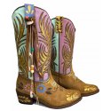 Bota Campera Espigas Multicolor