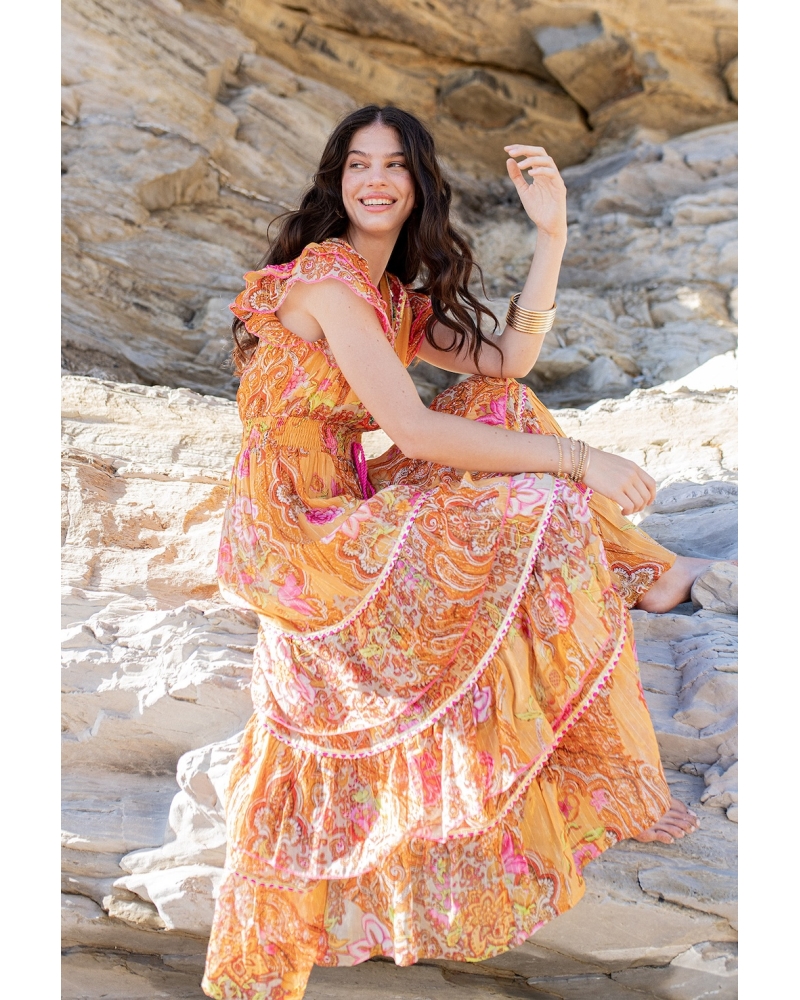 Vestido Largo Boho Capri 2