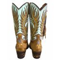 Bota Campera Espigas Multicolor