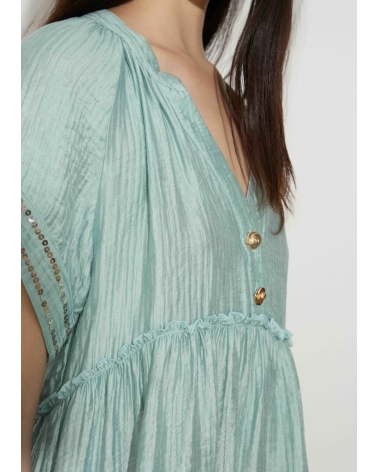 Mini-mint dress