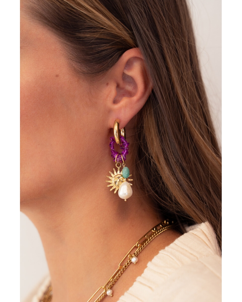 Pendientes Aro Sol 2