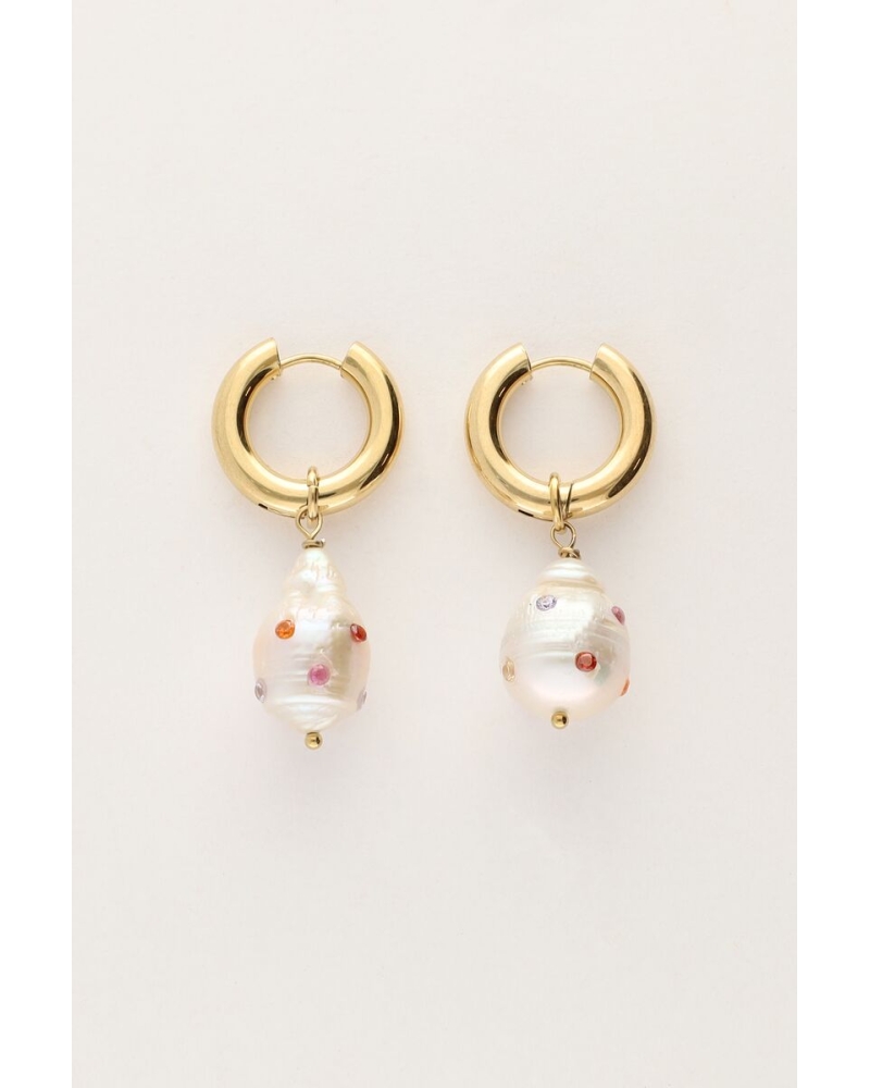 Pendientes Perlas de Agua 2