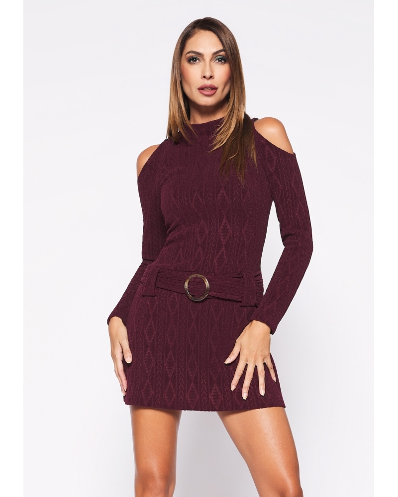 Vestido Nataly Burgundy