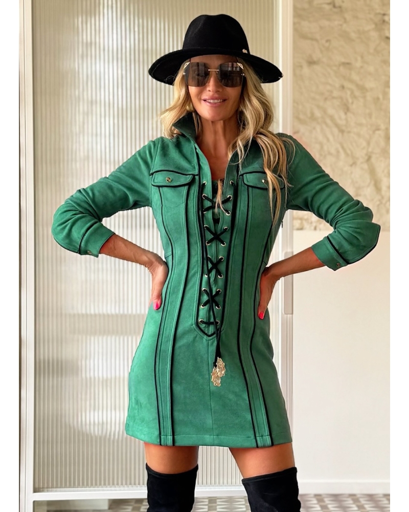Vestido Prehnita Camaleónica 2