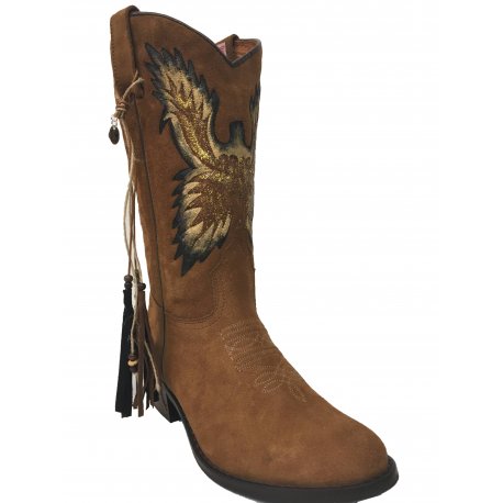 Bota Campera Águila Tostada - Negro 2