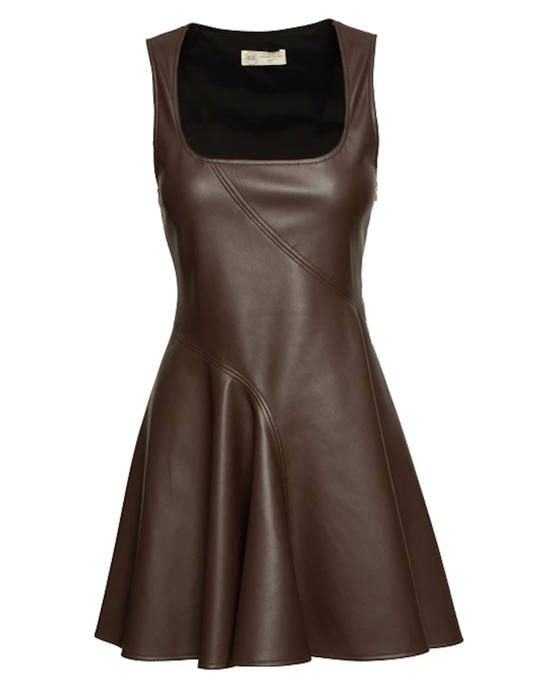 Vestido Simil Chocolate