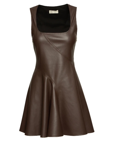 Simile chocolate dress