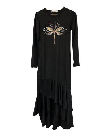Long Petal Dress