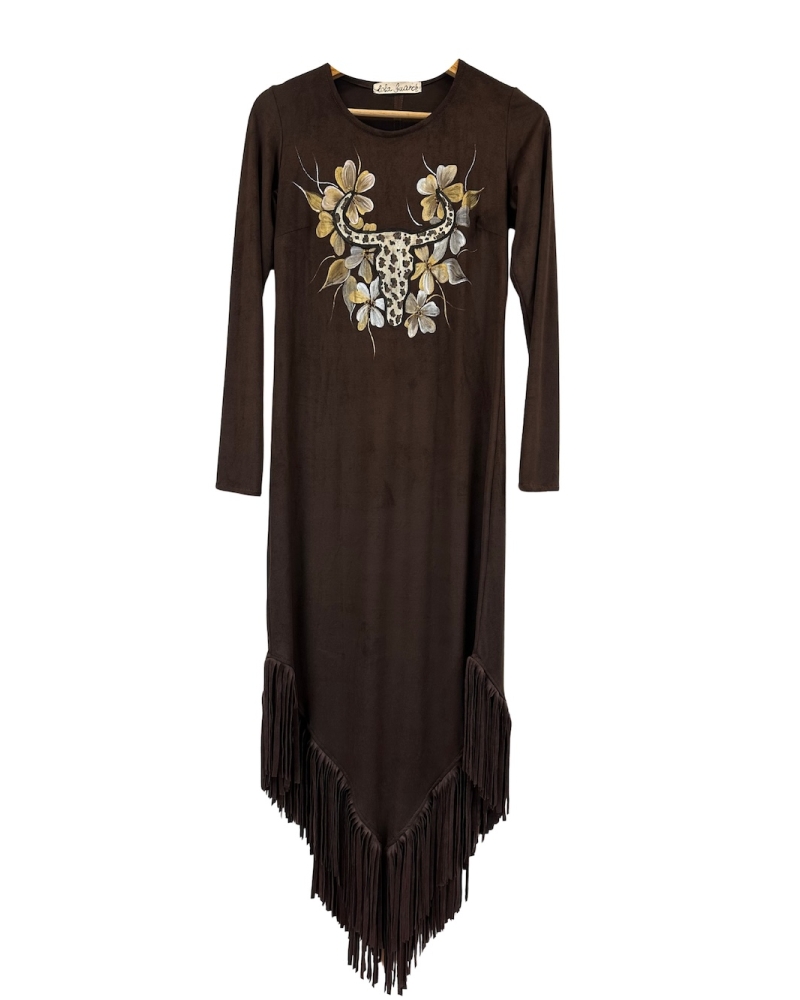 Vestido Flecos Zaria