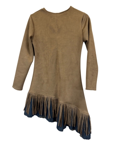 Vestido Flecos Elira