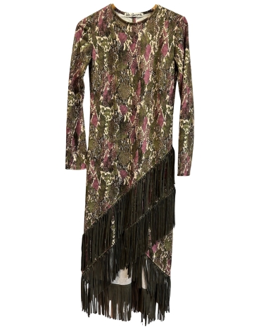 Fringe Dress Zinnia