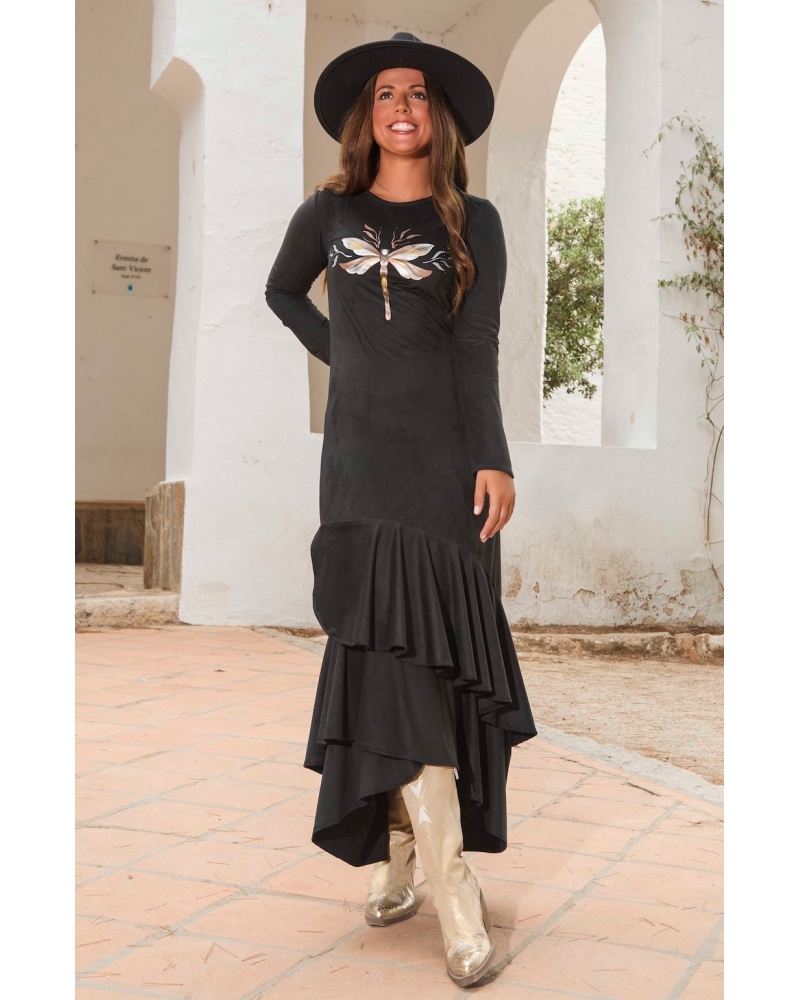 Robe longue Pétalo