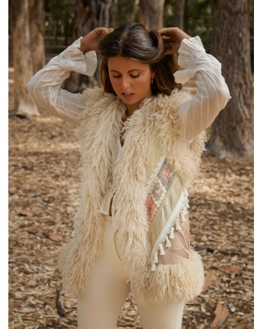 Chaleco Boho Aura