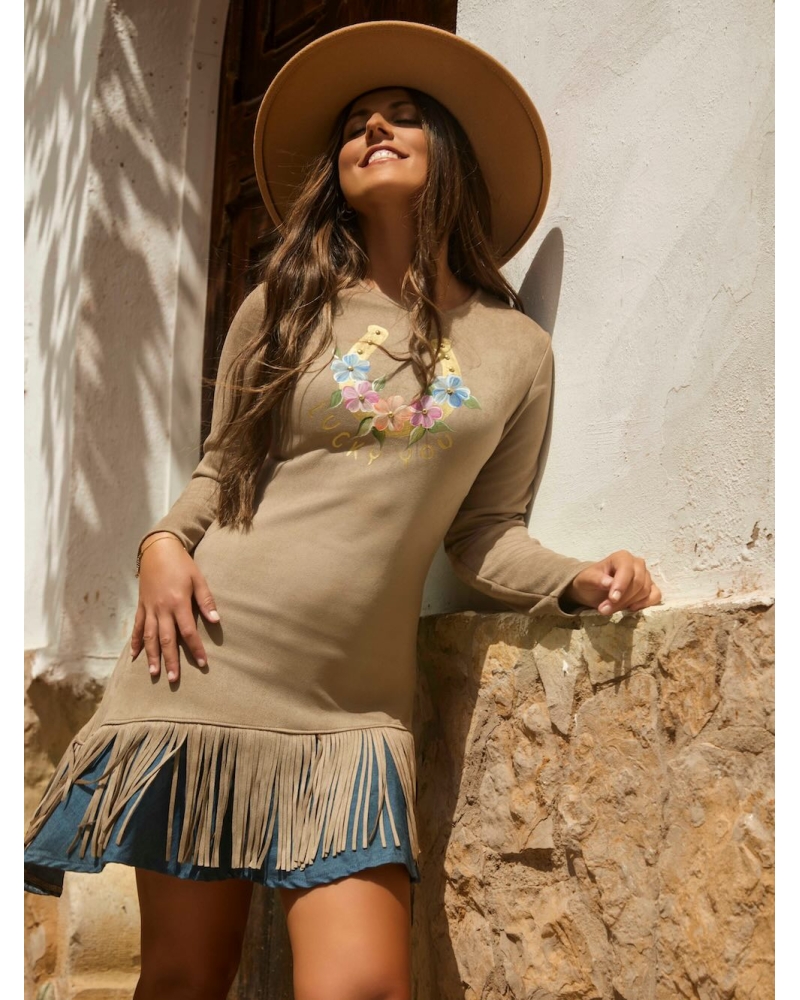 Vestido Flecos Elira 2