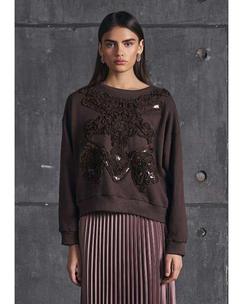 Sudadera Chocolate Joya 2