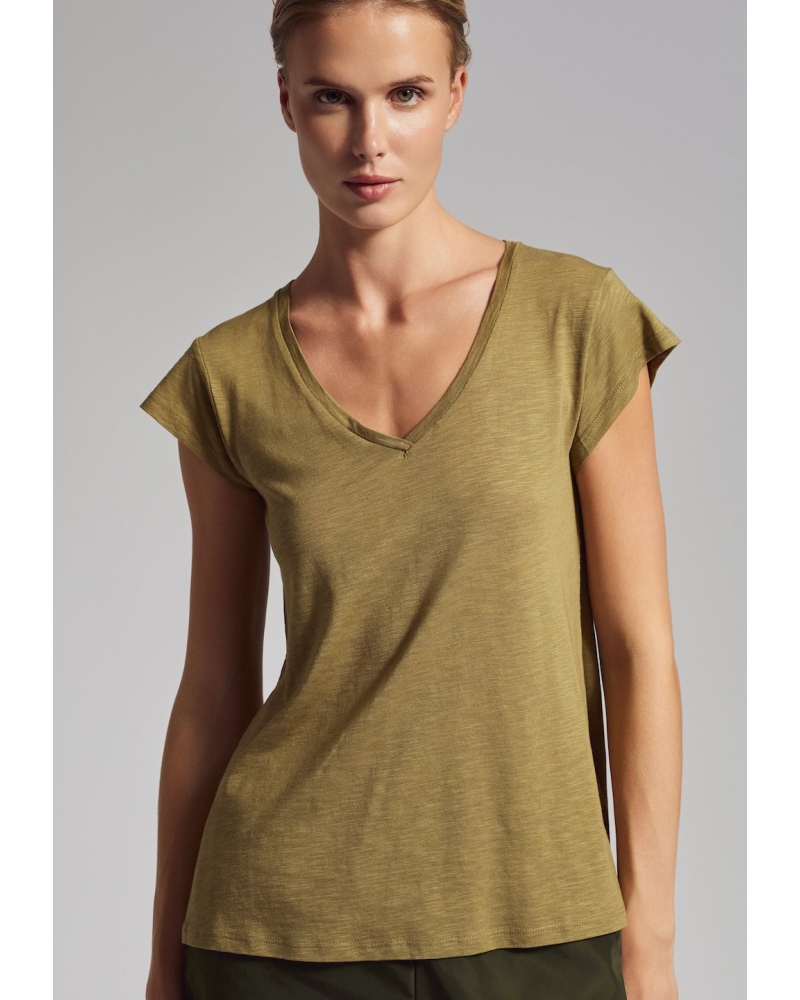 Chemise de pointe d'olive