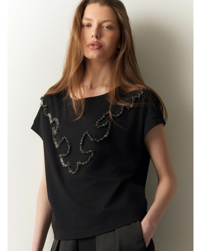 Camiseta Apliques Barroco 2