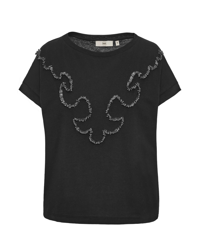 T-shirt Appliques baroques