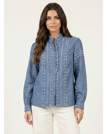 Blusa Vaquera Romantica