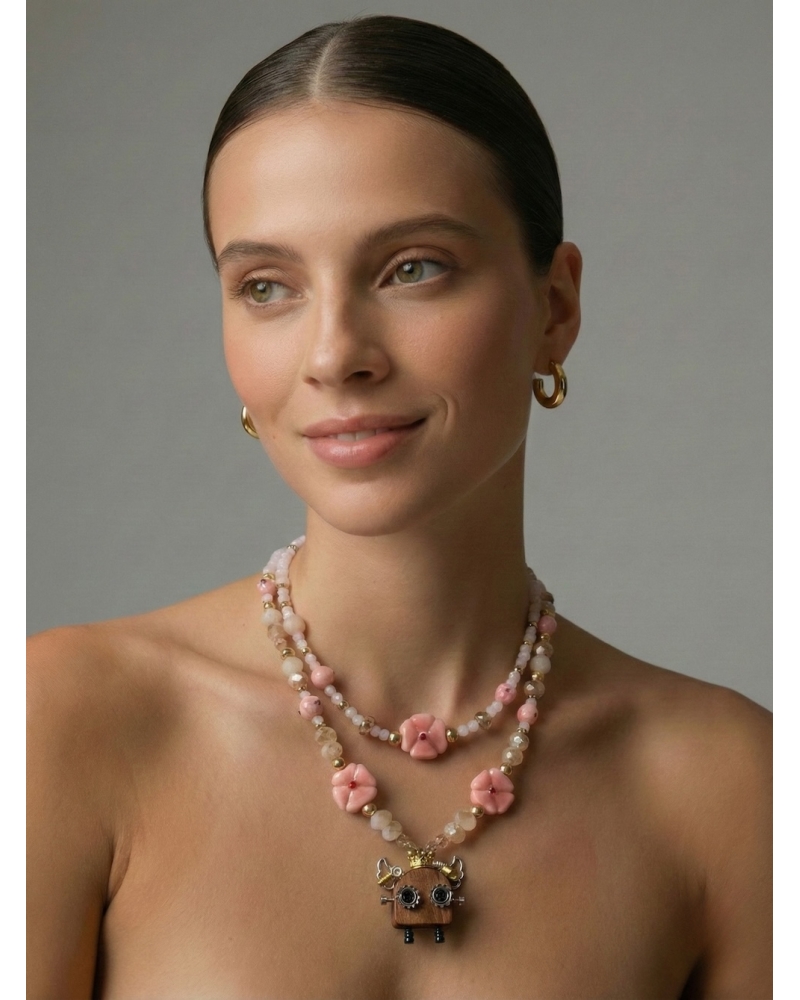 Collar Robot Rosa