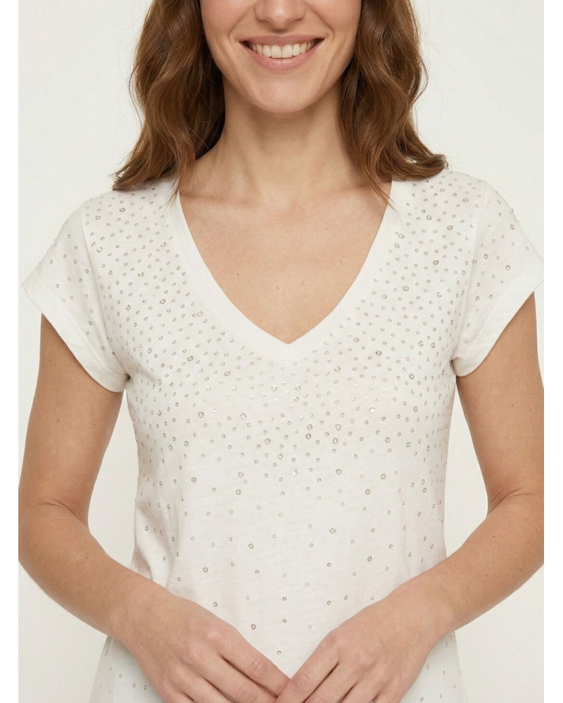 Camiseta Blanca Brillis 2