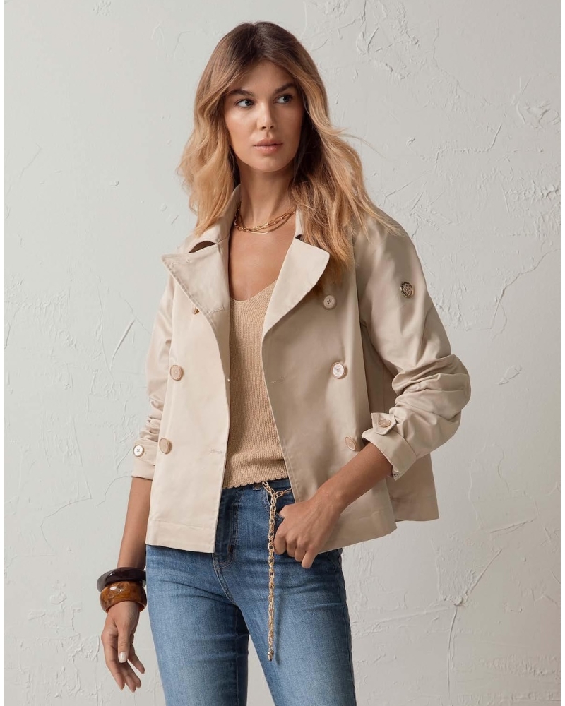 Trench Corto Safari