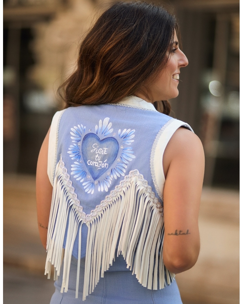 Chaleco Boho Aria