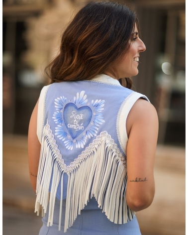 Chaleco Boho Aria