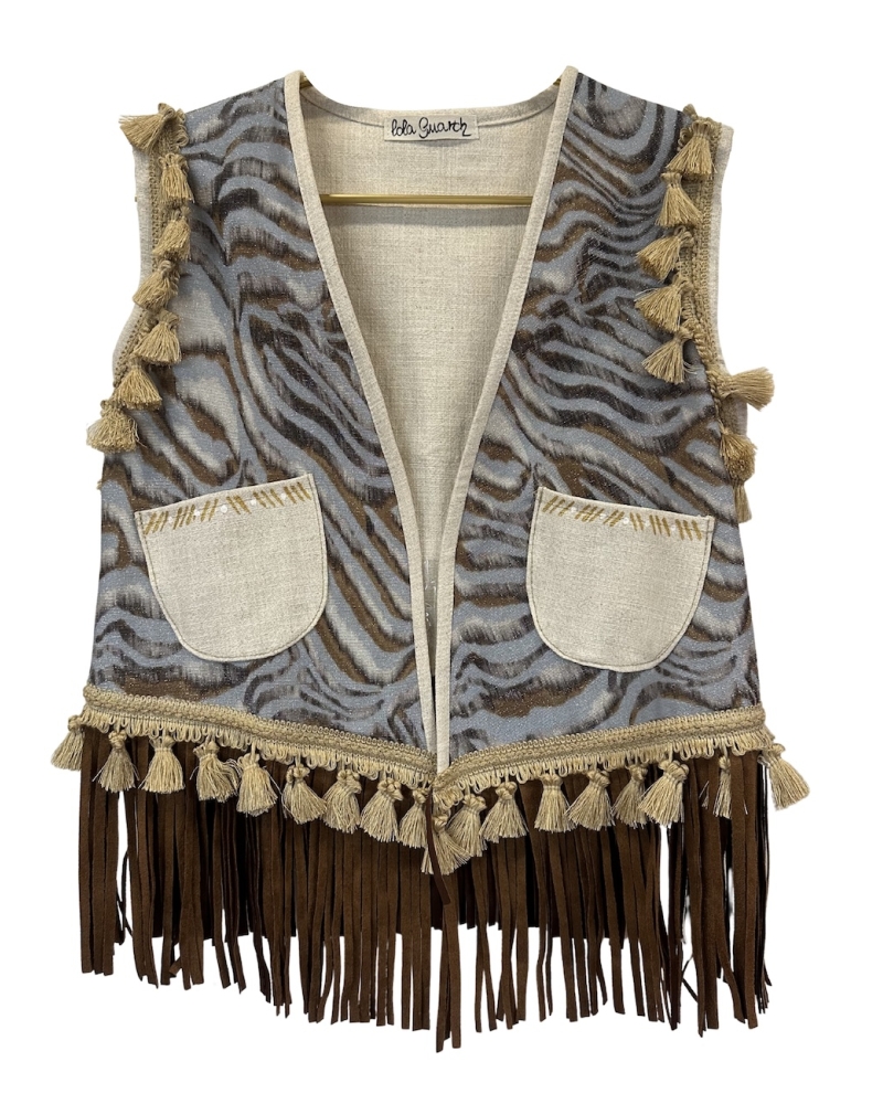 Gilet boho zenda